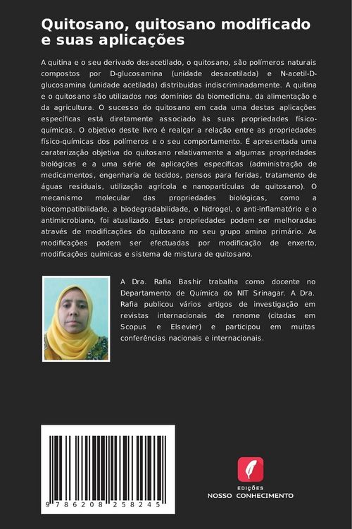 Produktbild: Quitosano, quitosano modificado e suas aplica&ccedil;&otilde;es