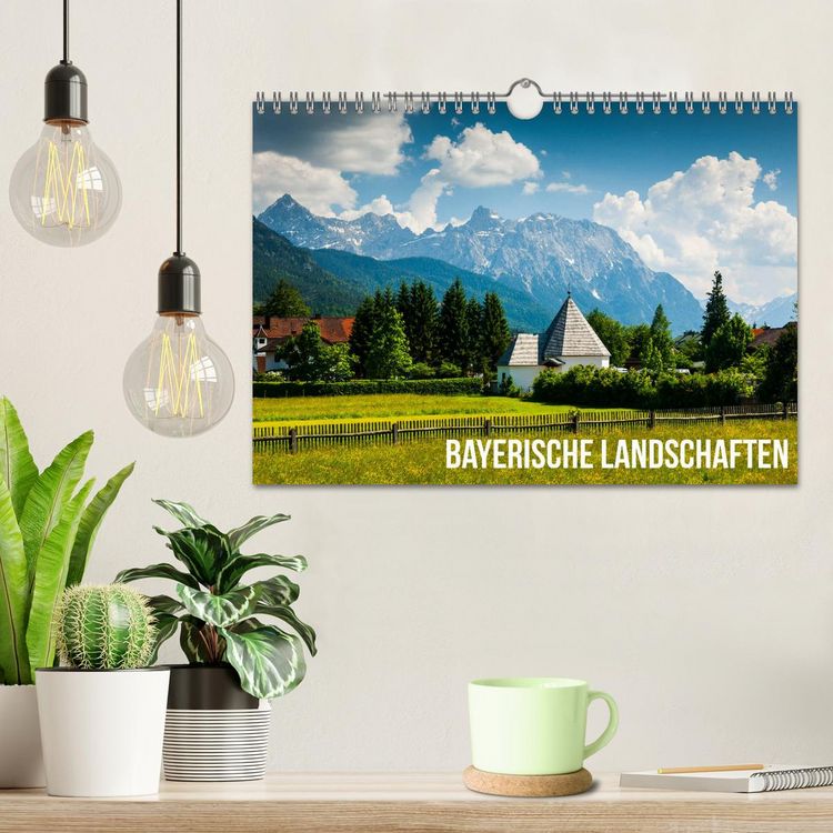 Produktbild: Bayerische Landschaften (Wandkalender 2026 DIN A4 quer), CALVENDO Monatskalender