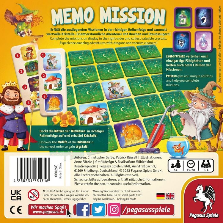 Produktbild: Memo Mission