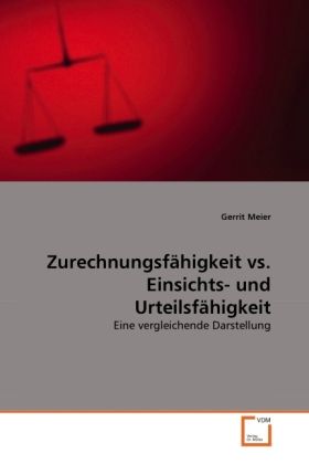 Produktbild: Meier, G: Zurechnungsf&auml;higkeit vs. Einsichts- und Urteilsf&auml;h