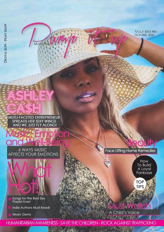 Produktbild: Pump it up magazine - Ashley Ca$h