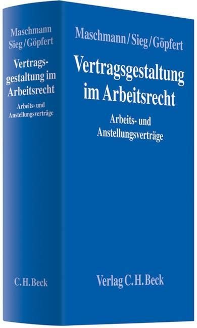 Produktbild: Vertragsgestaltung im Arbeitsrecht