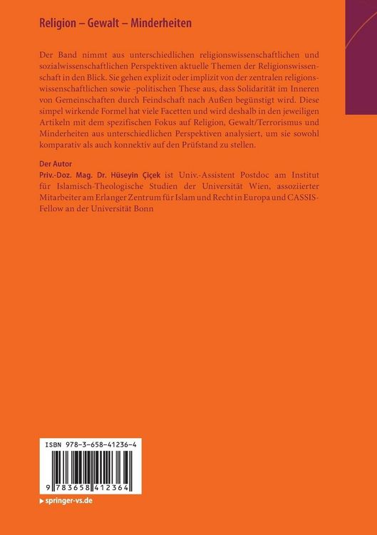 Produktbild: Religion &ndash; Gewalt &ndash; Minderheiten