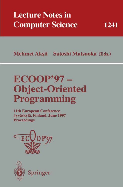 Produktbild: ECOOP '97 - Object-Oriented Programming