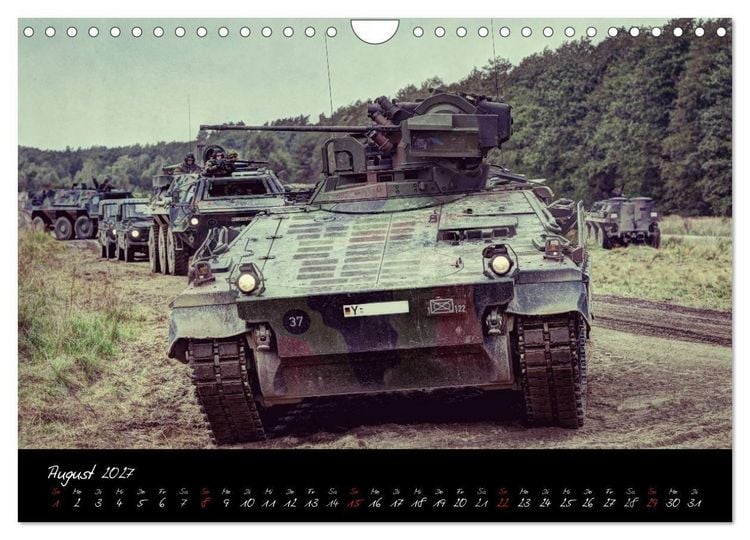 Produktbild: Sch&uuml;tzenpanzer Marder (Wandkalender 2027 DIN A4 quer), CALVENDO Monatskalender