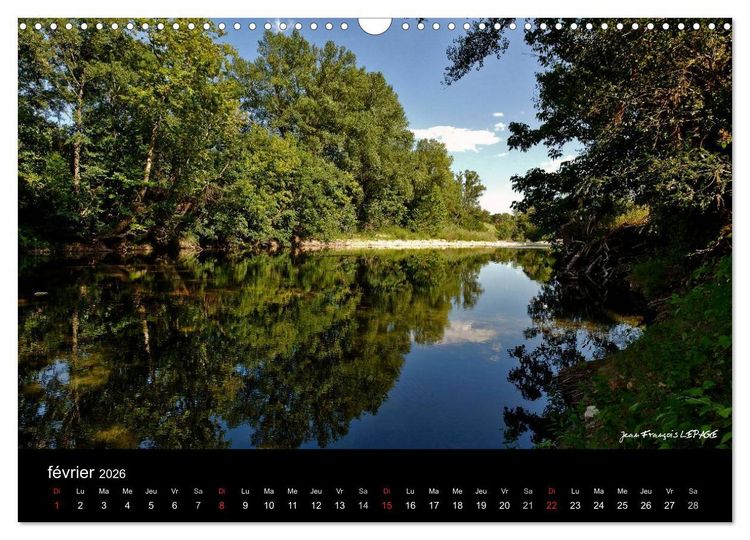 Produktbild: La vall&eacute;e de la C&eacute;ze Gard (Calendrier mural 2026 DIN A3 vertical), CALVENDO calendrier mensuel
