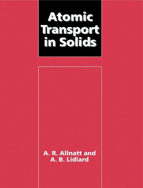 Produktbild: Atomic Transport in Solids