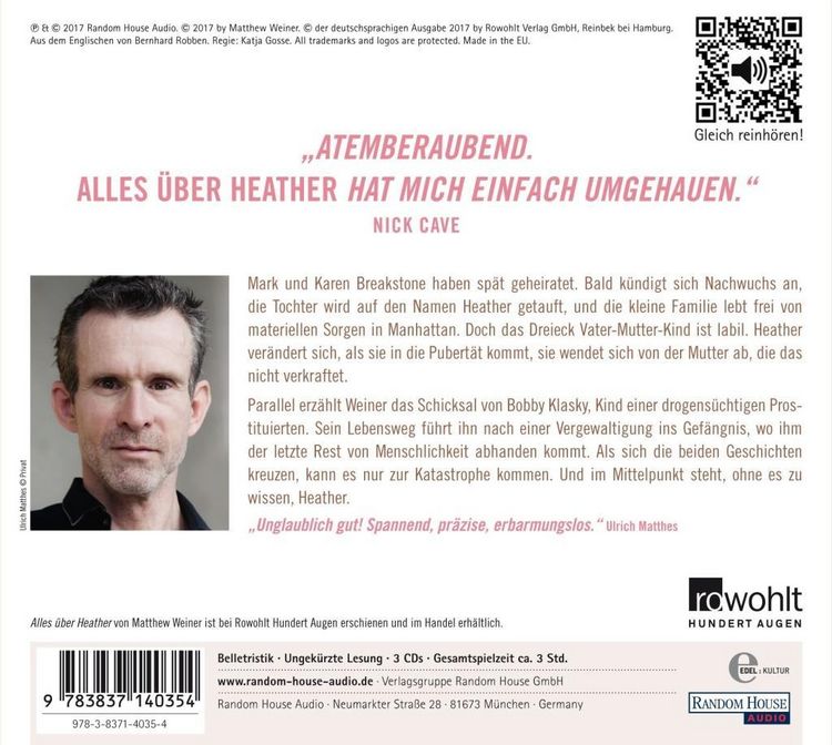 Produktbild: Weiner, M: Alles &uuml;ber Heather/3 CDs