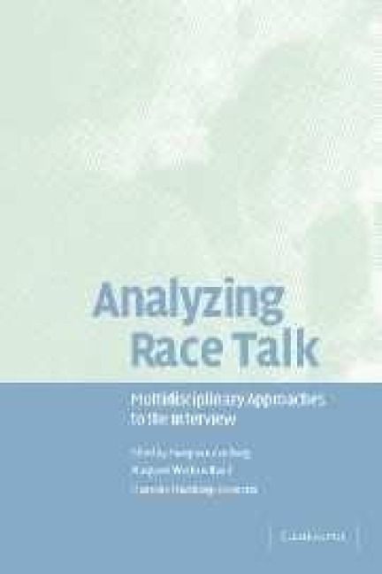 Produktbild: Analyzing Race Talk