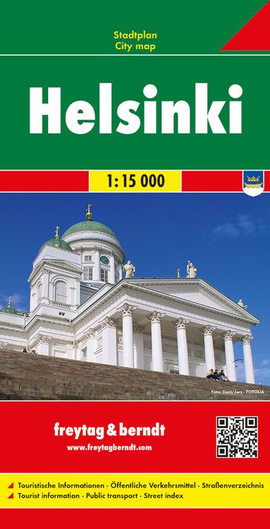 Produktbild: Helsinki 1 : 15 000. Stadtplan
