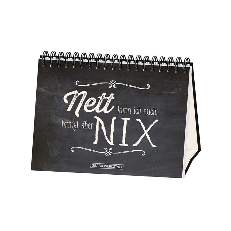 Produktbild: Nett kann ich auch, bringt aber nix