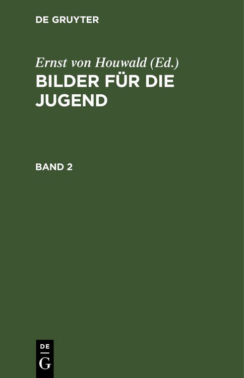 Produktbild: Bilder f&uuml;r die Jugend. Band 2