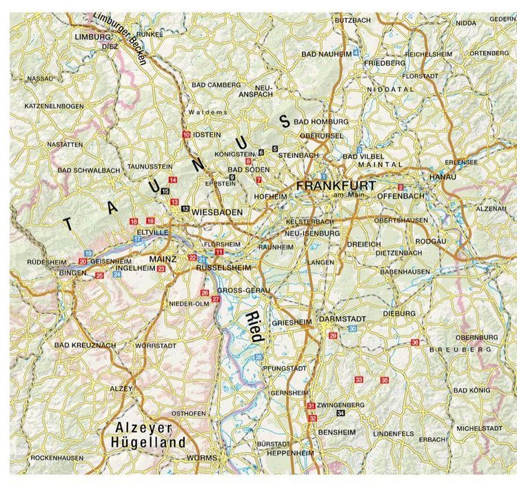 Produktbild: Wanderungen f&uuml;r Langschl&auml;fer Rhein-Main