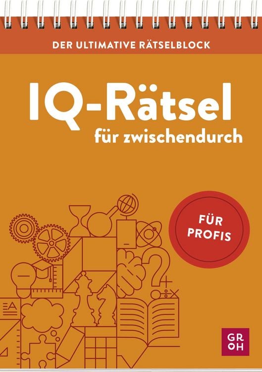 Produktbild: Der ultimative R&auml;tselblock &ndash; IQ-R&auml;tsel f&uuml;r zwischendurch