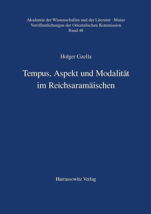 Produktbild: Tempus, Aspekt und Modalit&auml;t im Reichsaram&auml;ischen