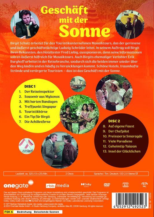 Produktbild: Gesch&auml;ft mit der Sonne - Der Reiseinspektor [2 DVDs]