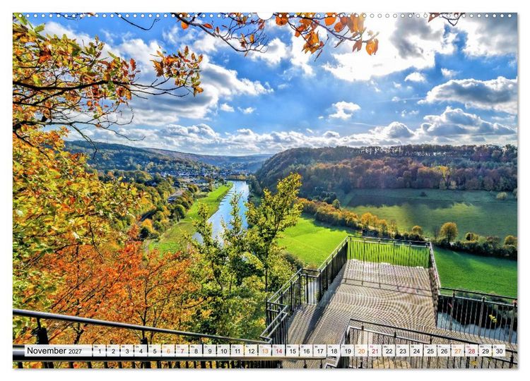 Produktbild: Naturpark Reinhardswald - Wo die Sababurg auf die Weser trifft (Wandkalender 2027 DIN A2 quer), CALVENDO Monatskalender
