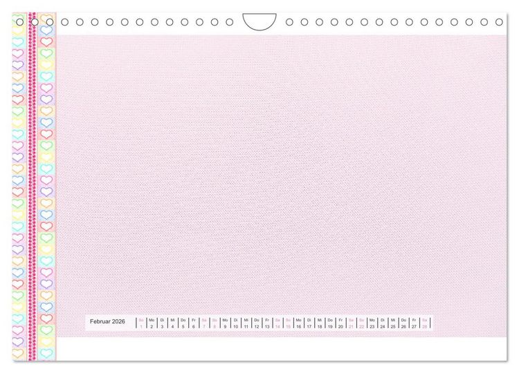 Produktbild: Bastelkalender Nostalgie-Rahmen 2026 (Wandkalender 2026 DIN A4 quer), CALVENDO Monatskalender