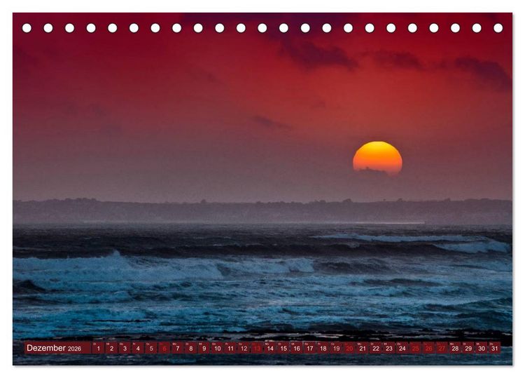 Produktbild: Die Bretagne - Eine Reise zum Ende der Welt (Tischkalender 2026 DIN A5 quer), CALVENDO Monatskalender