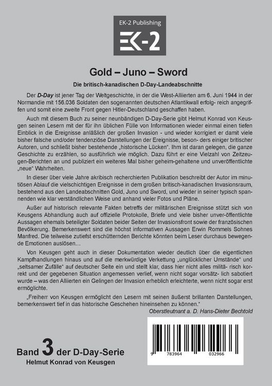 Produktbild: Gold-Juno-Sword - Britisch-kanadische Invasionsr&auml;ume