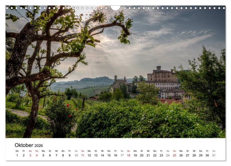 Produktbild: Piemont - bellissimo 2026 (Wandkalender 2026 DIN A3 quer), CALVENDO Monatskalender