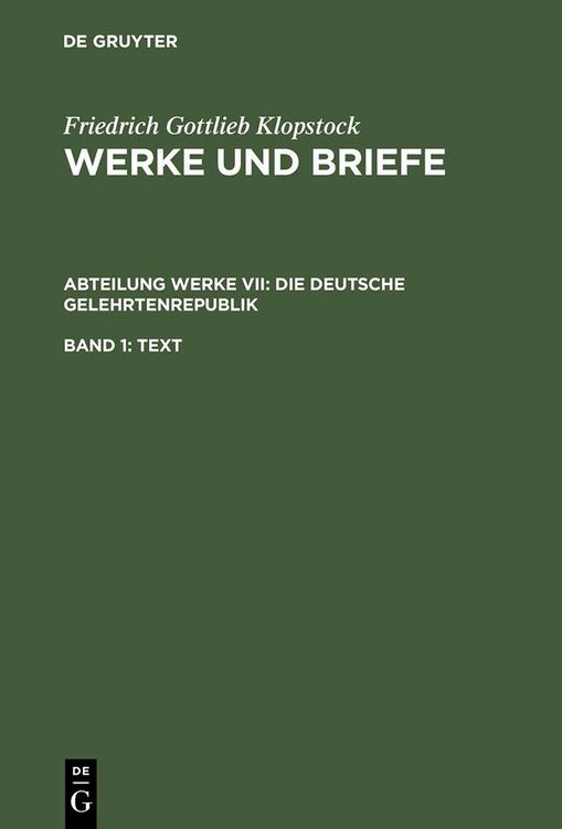Produktbild: Die deutsche Gelehrtenrepublik