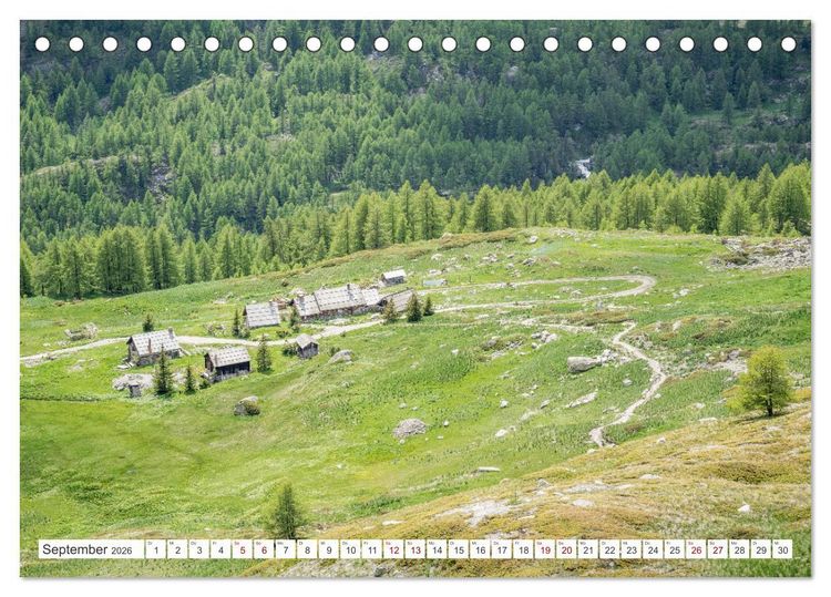 Produktbild: Das Clar&eacute;e-Tal - die wondersch&ouml;ne Begegnung mit der Natur (Tischkalender 2026 DIN A5 quer), CALVENDO Monatskalender