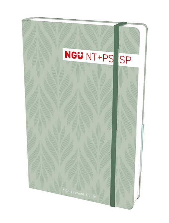 Produktbild: Neues Testament mit Psalmen und Spr&uuml;chen - Design-Edition gr&uuml;n