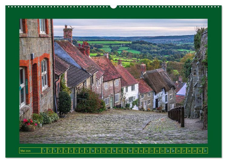 Produktbild: Rundreise: Dorset in sieben Tagen (Wandkalender 2026 DIN A2 quer), CALVENDO Monatskalender