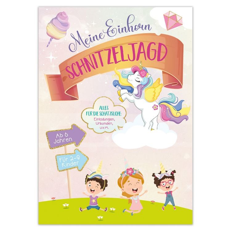 Produktbild: Activity Heft: Meine Einhorn Schnitzeljagd