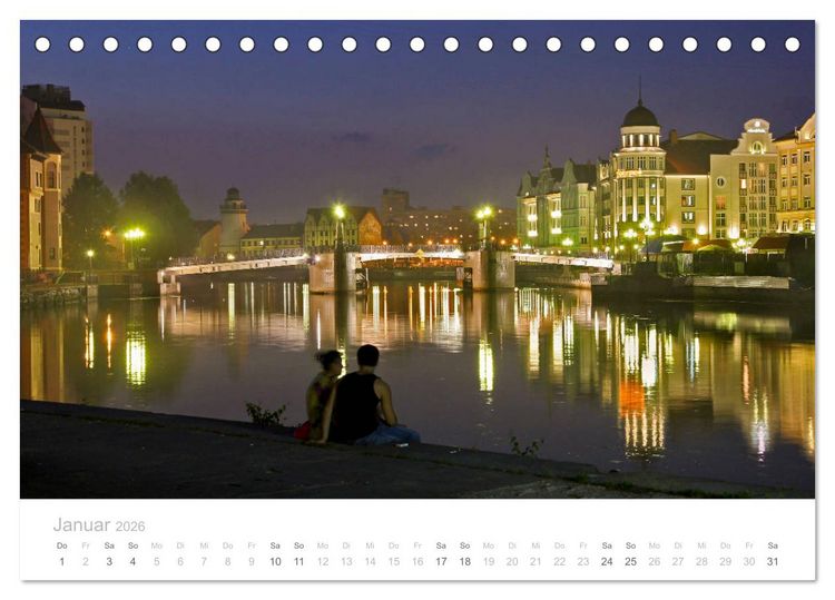 Produktbild: Hafenst&auml;dte der Ostsee (Tischkalender 2026 DIN A5 quer), CALVENDO Monatskalender