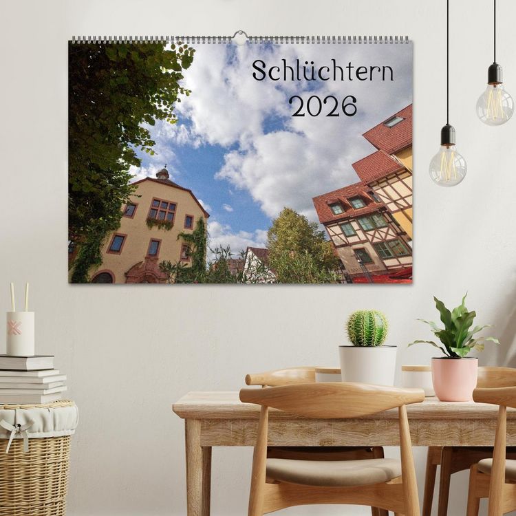 Produktbild: Schl&uuml;chtern 2026 (Wandkalender 2026 DIN A2 quer), CALVENDO Monatskalender
