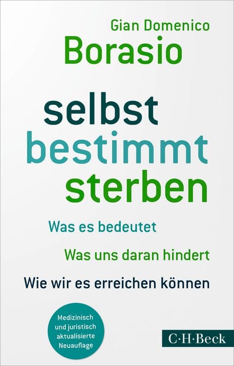 Produktbild: selbst bestimmt sterben
