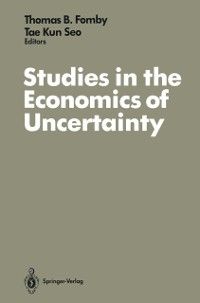 Produktbild: Studies in the Economics of Uncertainty