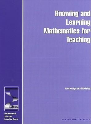 Produktbild: Knowing and Learning Mathematics for Teaching