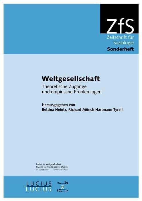 Produktbild: Weltgesellschaft