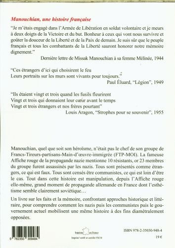 Produktbild: M&eacute;lin&eacute;e et Missak Manouchian, une histoire fran&ccedil;aise