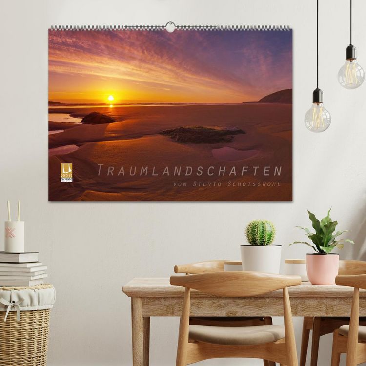 Produktbild: Traumlandschaften (Wandkalender 2026 DIN A2 quer), CALVENDO Monatskalender