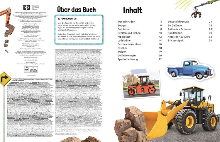 Produktbild: Sticker-Lexikon. Gro&szlig;e Fahrzeuge