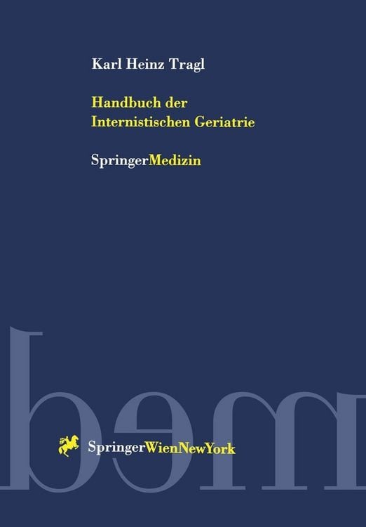 Produktbild: Handbuch der Internistischen Geriatrie