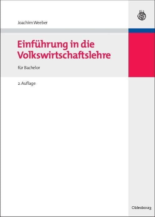 Produktbild: Einf&uuml;hrung in die Volkswirtschaftslehre
