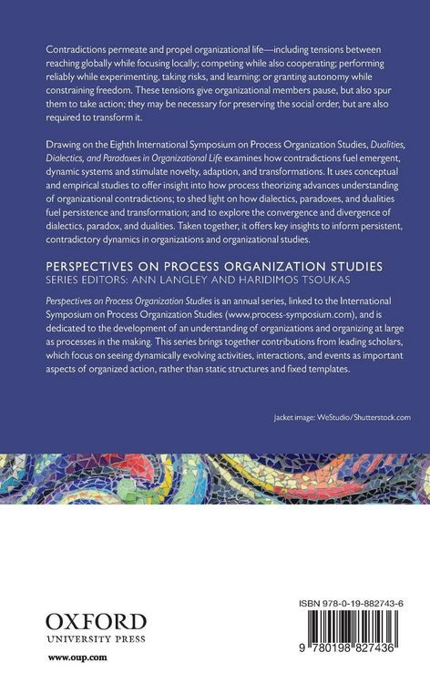 Produktbild: Dualities, Dialectics, and Paradoxes in Organizational Life