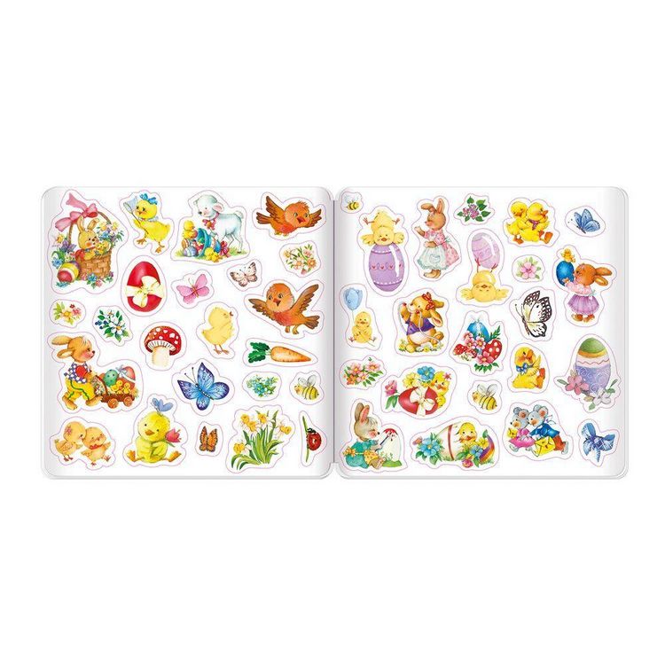 Produktbild: TR&Ouml;TSCH - Stickermalbuch Ostern