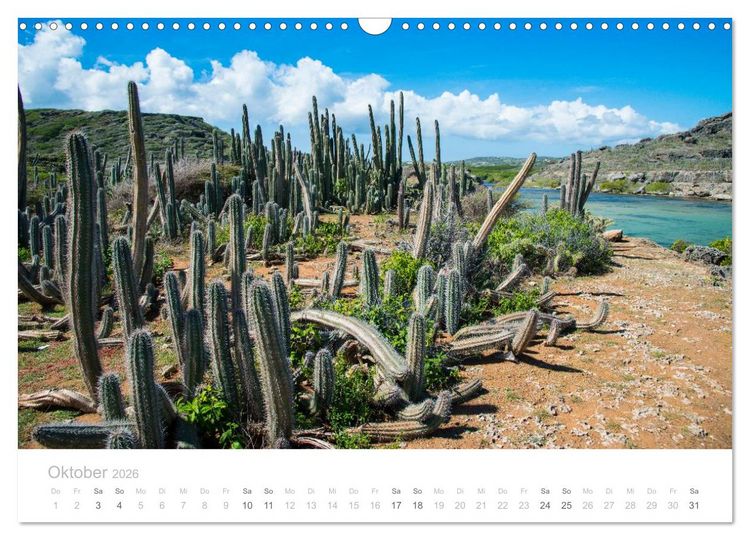 Produktbild: Trauminsel Cura&ccedil;ao (Wandkalender 2026 DIN A3 quer), CALVENDO Monatskalender
