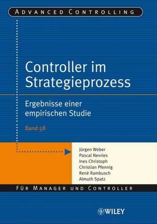 Bild vom Artikel Controller im Strategieprozess vom Autor Jürgen Weber