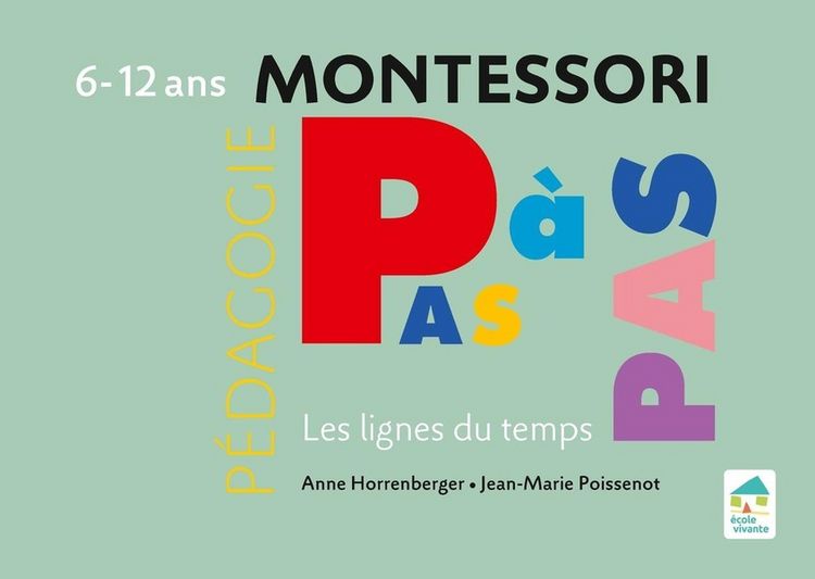Produktbild: Montessori pas &agrave; pas : les lignes du temps : 6-12 ans