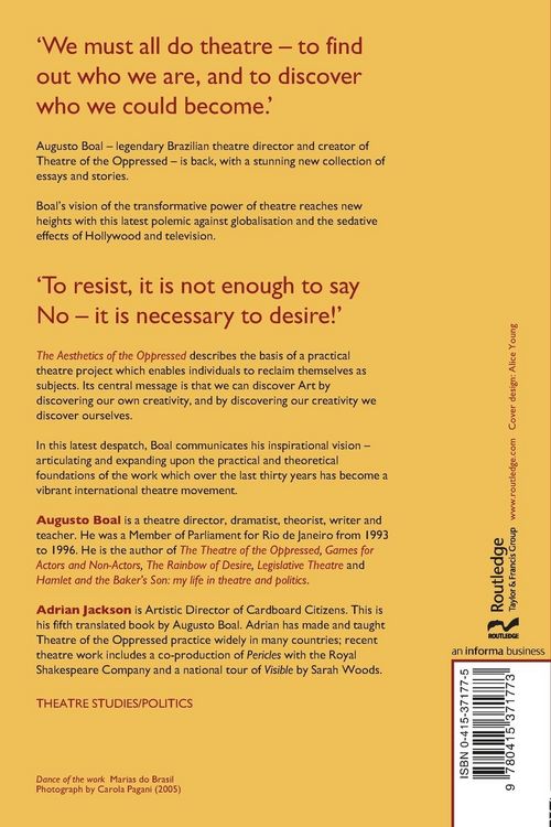 Produktbild: The Aesthetics of the Oppressed
