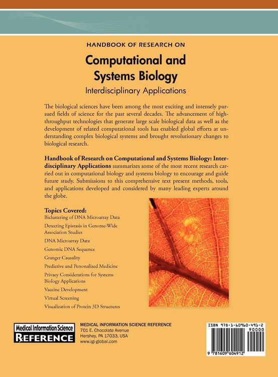 Produktbild: Handbook of Research on Computational and Systems Biology