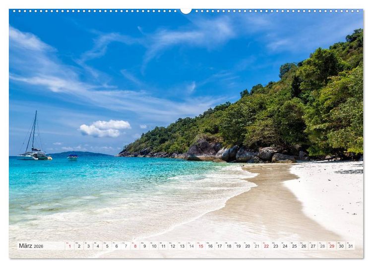 Produktbild: Thailand Impressionen (hochwertiger Premium Wandkalender 2026 DIN A2 quer), Kunstdruck in Hochglanz