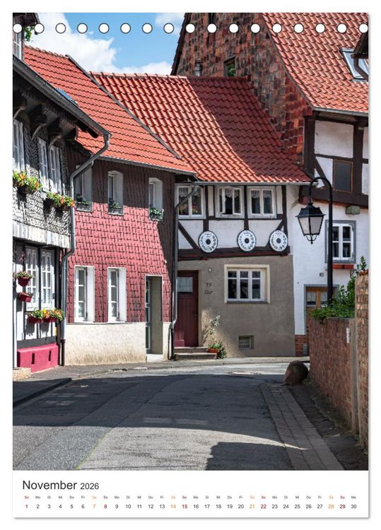 Produktbild: Die Stadt Hornburg (Tischkalender 2026 DIN A5 hoch), CALVENDO Monatskalender